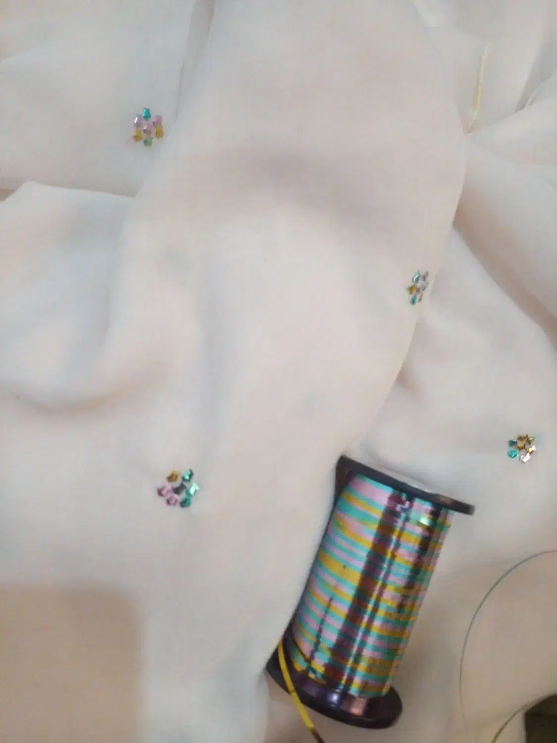 خوس روی چادر ژاپنی و حریر خوس با خودم|لباس|بندرعباس, |دیوار