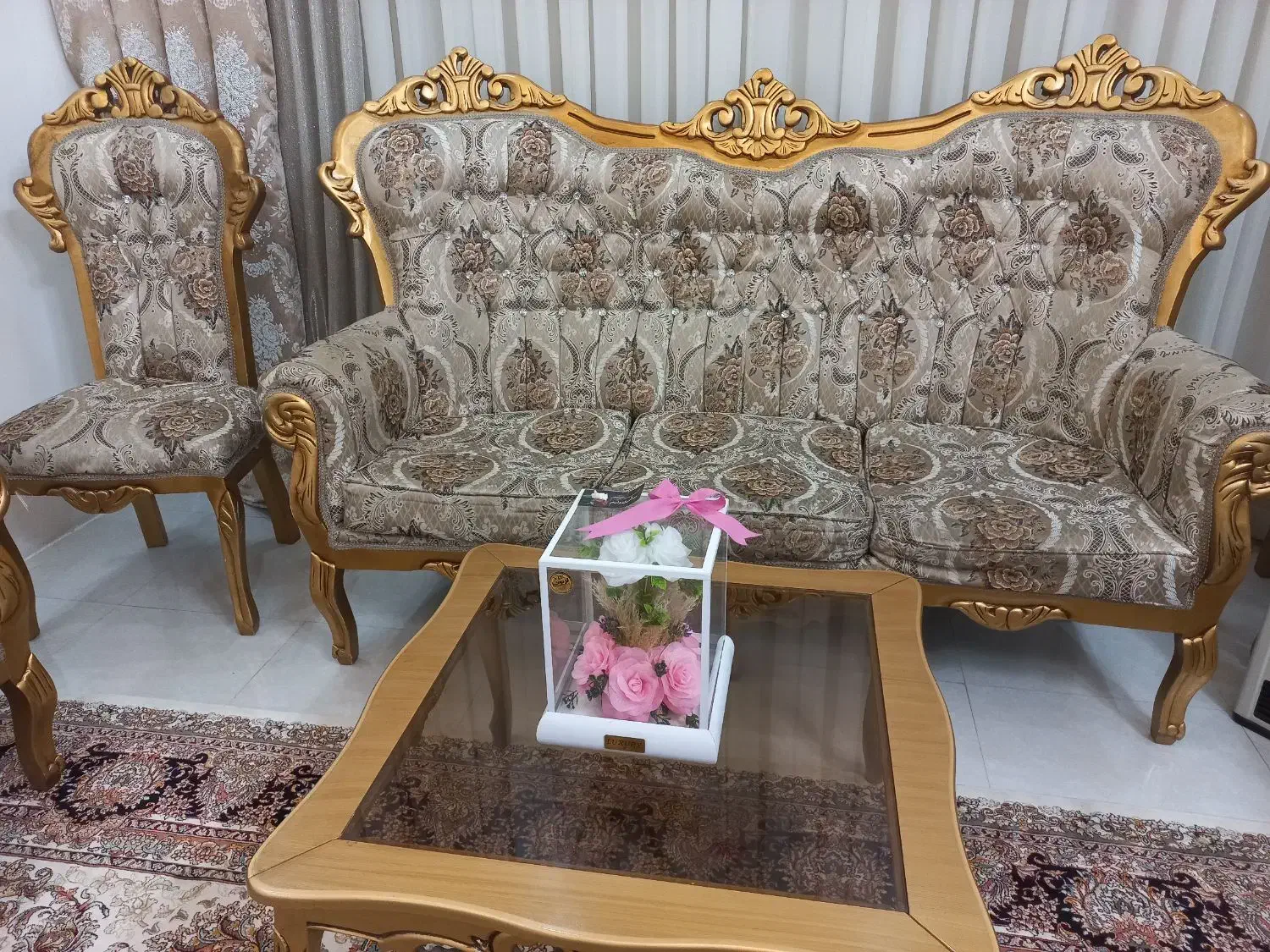 سرویس مبل نه نفره|مبلمان خانگی و میز عسلی|مشهد, تلگرد|دیوار