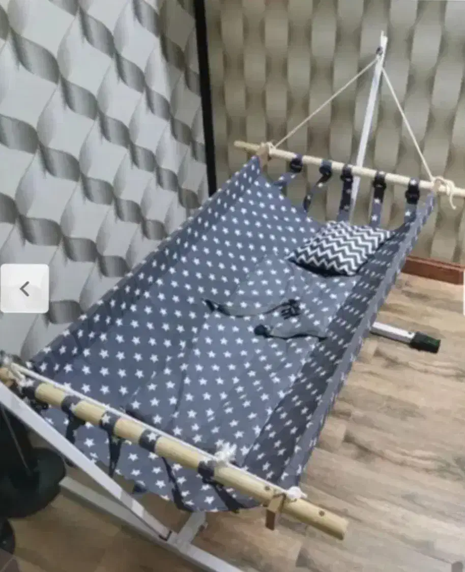 گهواره بانوچ در حد نو|اسباب و اثاث بچه|مشهد, شهرک مهرگان|دیوار