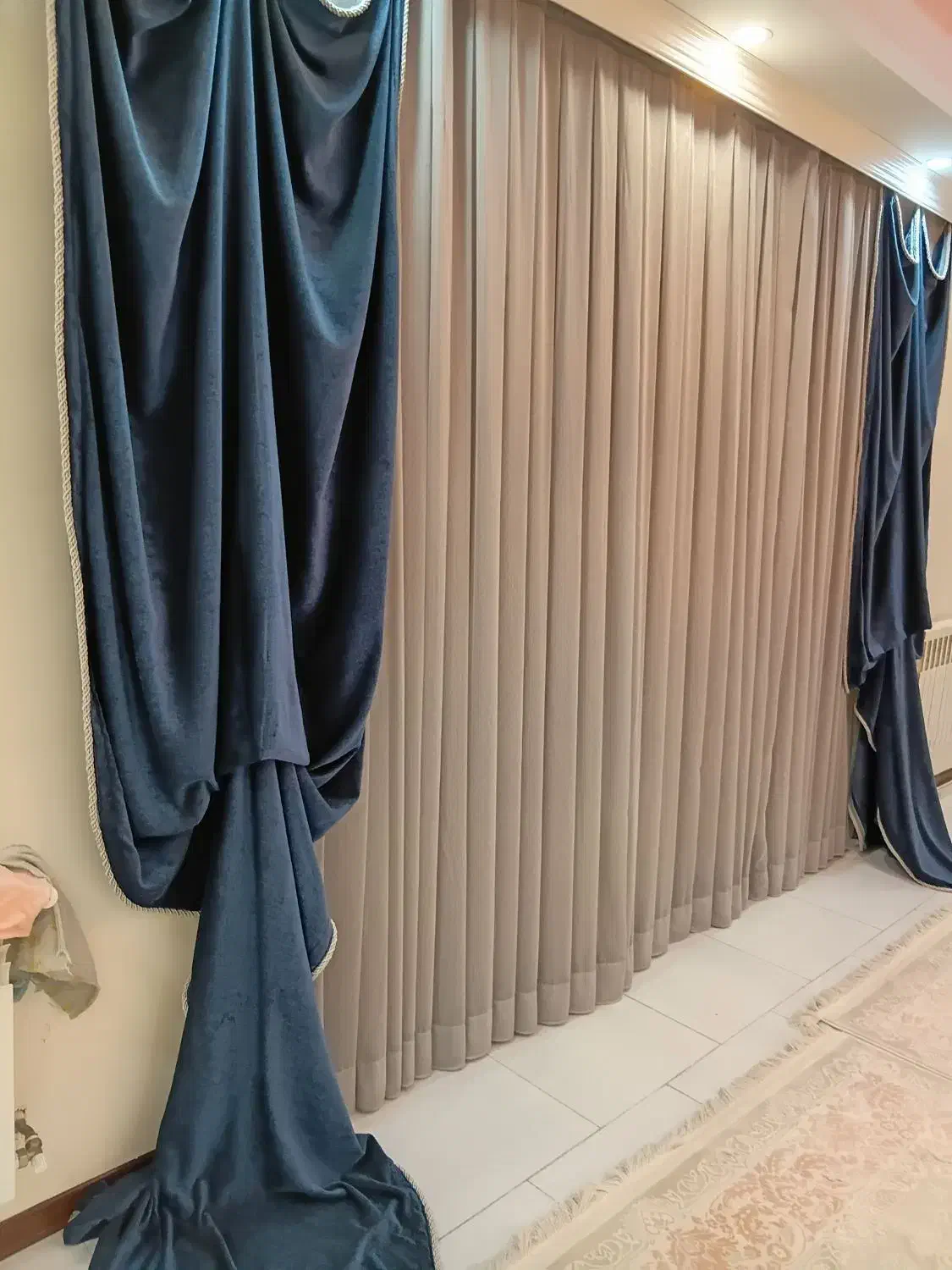 پرده ترک اصل سه لایه|پرده، رانر، رومیزی|پردیس, فاز ۸|دیوار