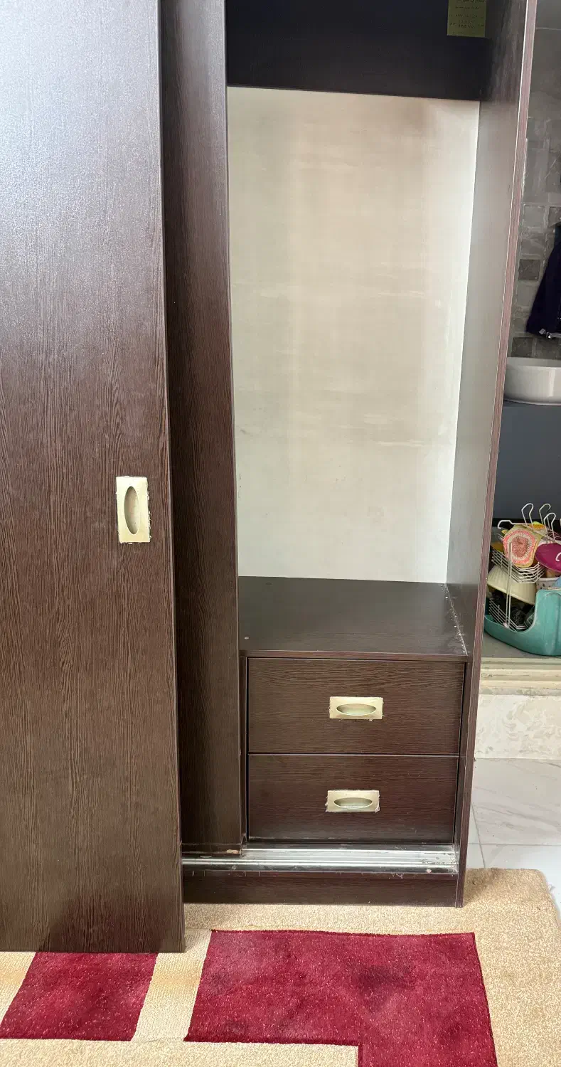 کمد ریلی|جاکفشی، کمد، دراور|آفتاب, |دیوار