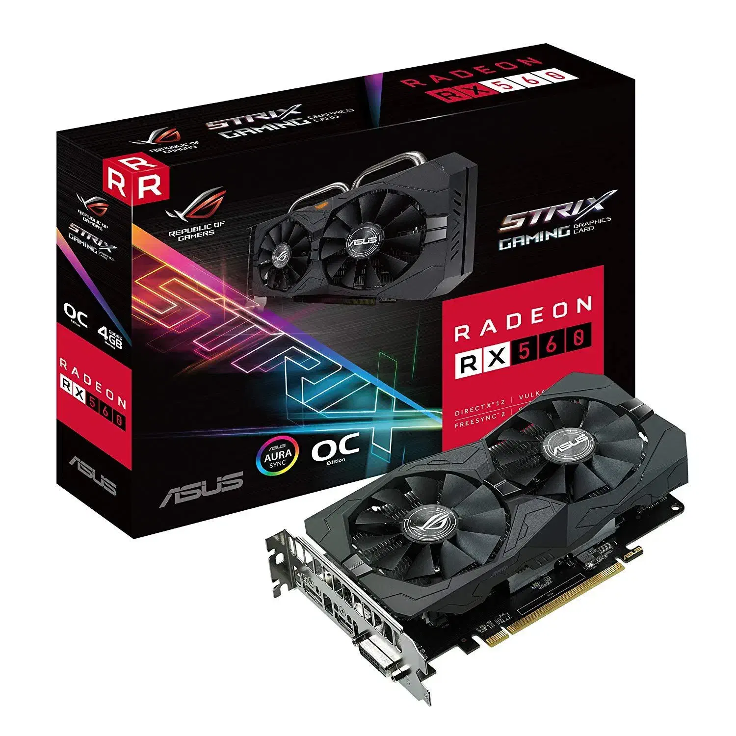 گرافیک ایسوس ROG RX560 4GB|قطعات و لوازم جانبی رایانه|ارومیه, |دیوار