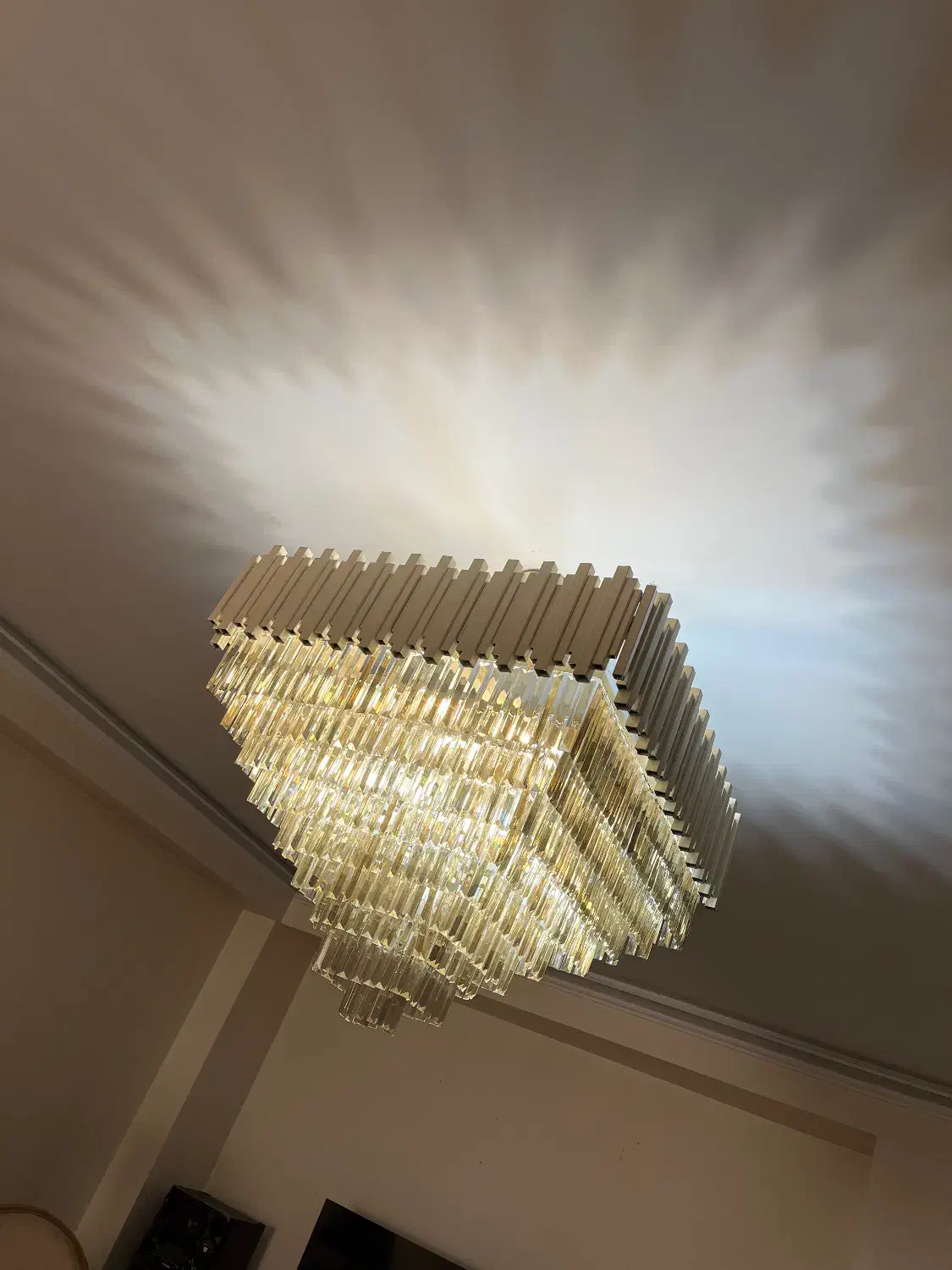 لوستر سایز۸۰بزرگ|لوستر و چراغ آویز|تهران, مسعودیه|دیوار