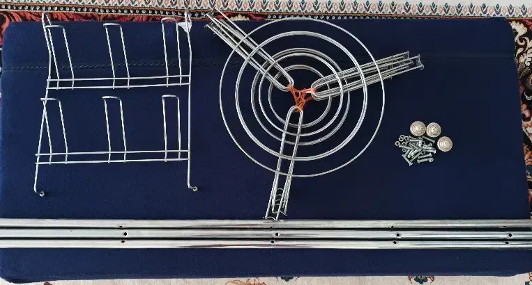 جا قابلمه‌ای و آب‌چکان|آب‌چکان و نظم‌دهنده ظروف|کرمانشاه, |دیوار