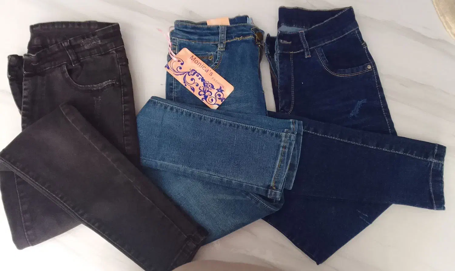 شلوار جین ترک دخترانه سایز ۳۰|لباس|مینودشت, |دیوار