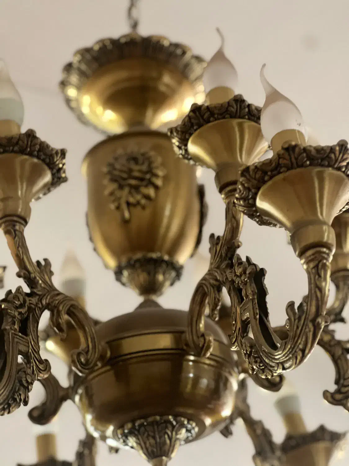 لوستر تمام برنج|لوستر و چراغ آویز|اصفهان, مهرآباد|دیوار