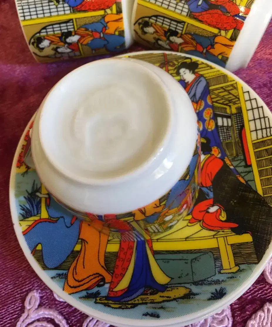 فنجان و گلپنبه متنو بخون|ظروف سرو و پذیرایی|قزوین, |دیوار