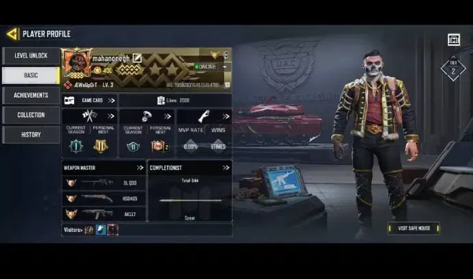 اکانت کالاف لول 400|کنسول، بازی ویدئویی و آنلاین|بندر ترکمن, |دیوار