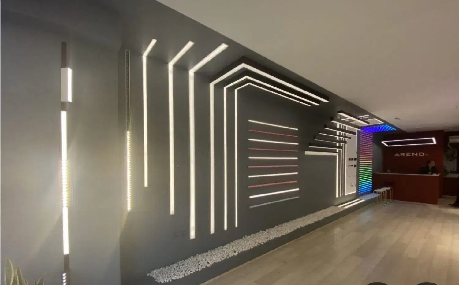 تولید و پخش لاین نوری|ریسه و چراغ تزئینی|بروجن, |دیوار