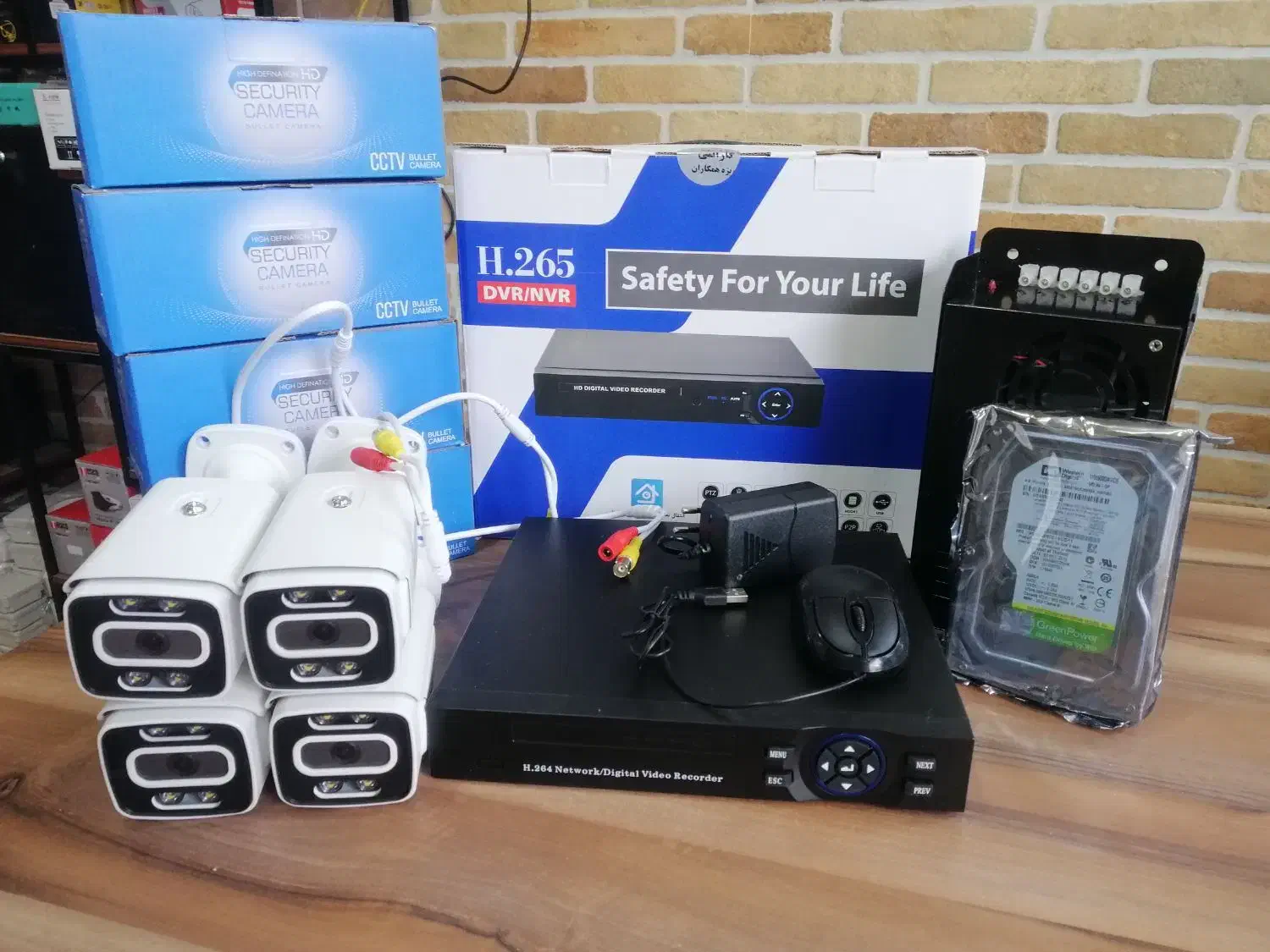 پکیج های چهار دوربینه مداربسته|دوربین مداربسته|سبزوار, رضوی|دیوار