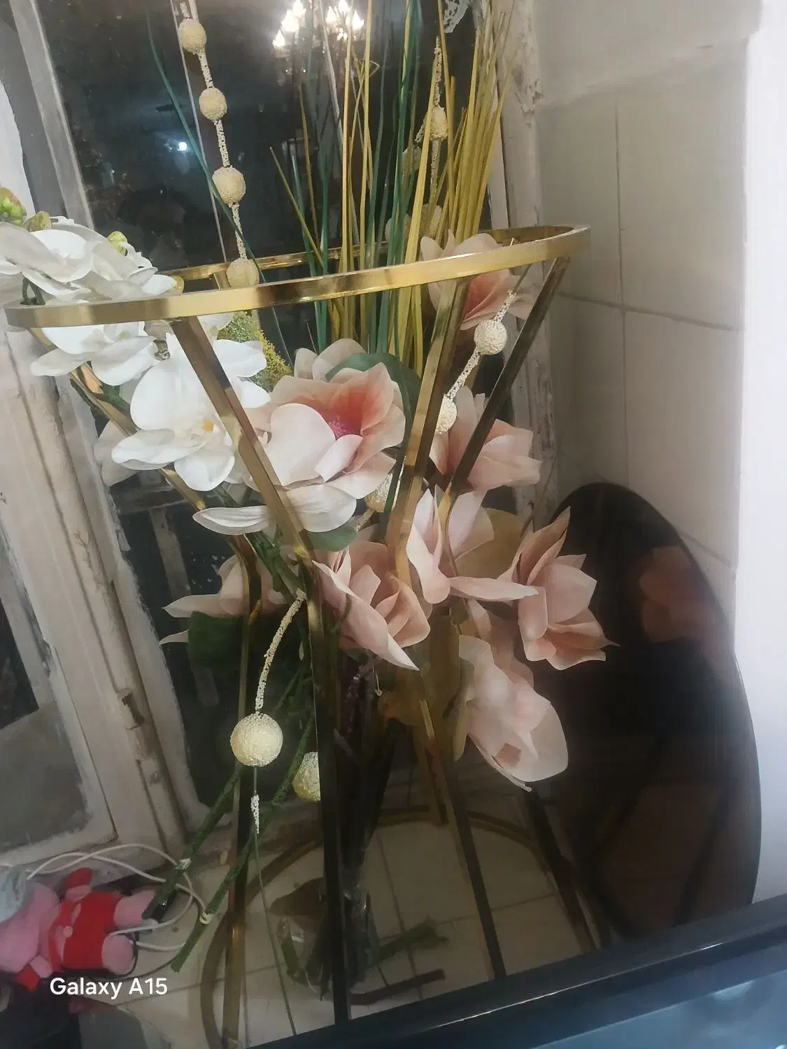 میز و گل لمسی|گل مصنوعی|مشهد, شهرک امام هادی (شهرک غرب)|دیوار