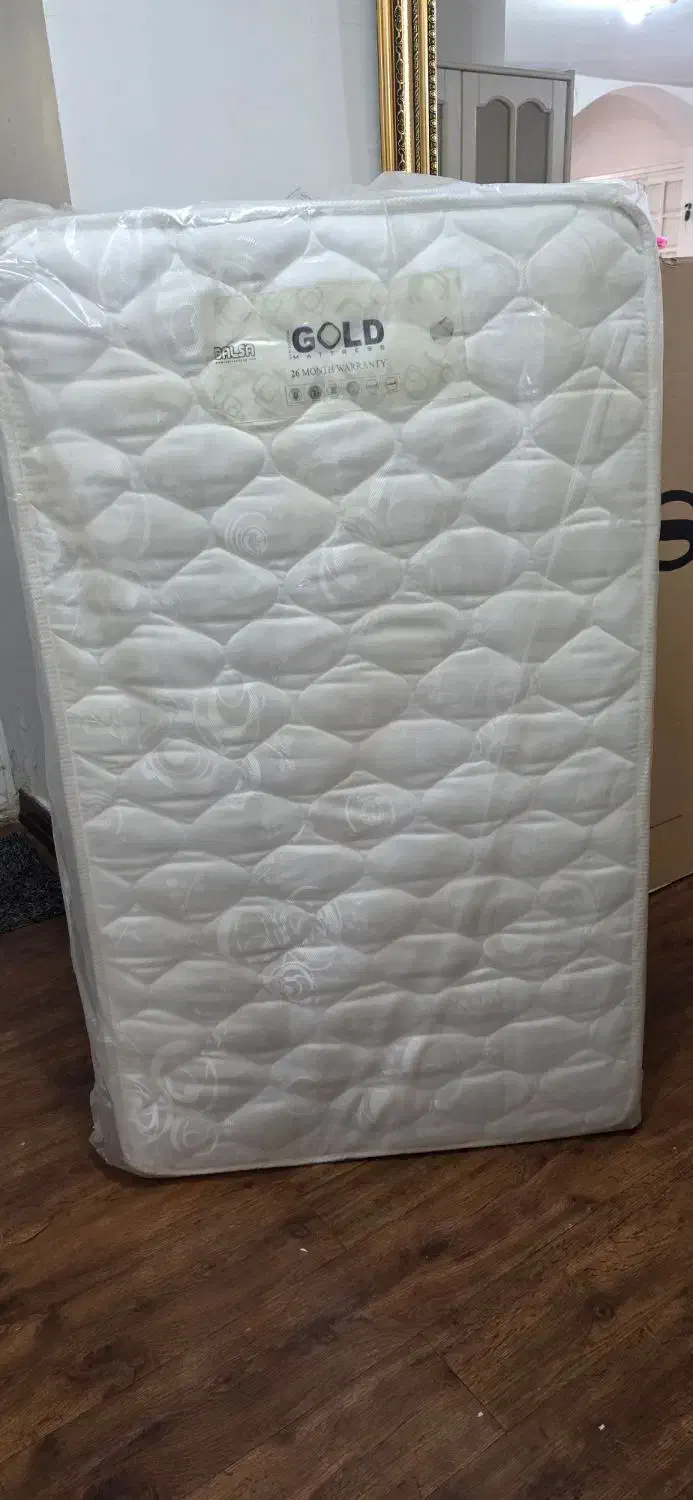 تشک بالسا مدل gold mattress با ارتفاع دابل|تشک تختخواب|اهواز, کوروش|دیوار