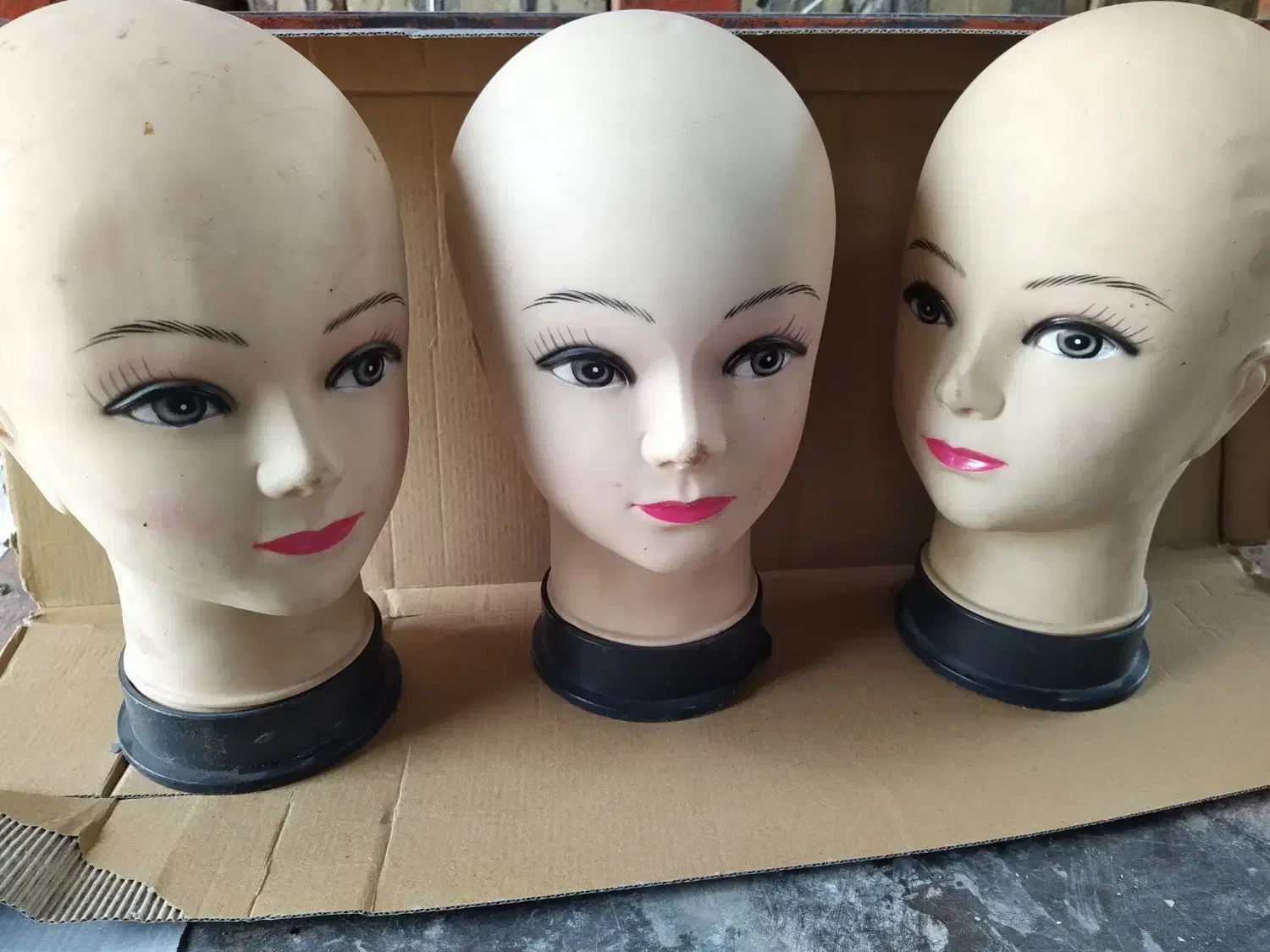 سه عدد کله مانکن|فروشگاه و مغازه|قم, ولیعصر|دیوار