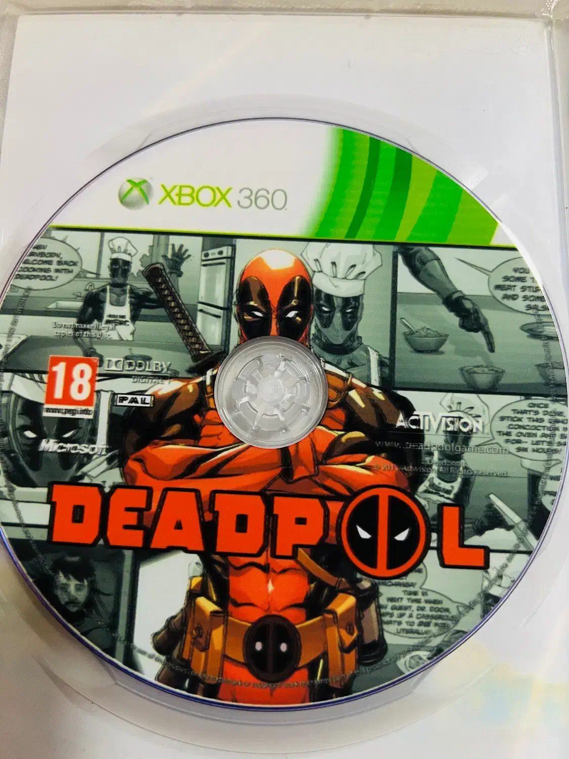دیسک بازی deadpool برای xbox 360|کنسول، بازی ویدئویی و آنلاین|خرمشهر, |دیوار