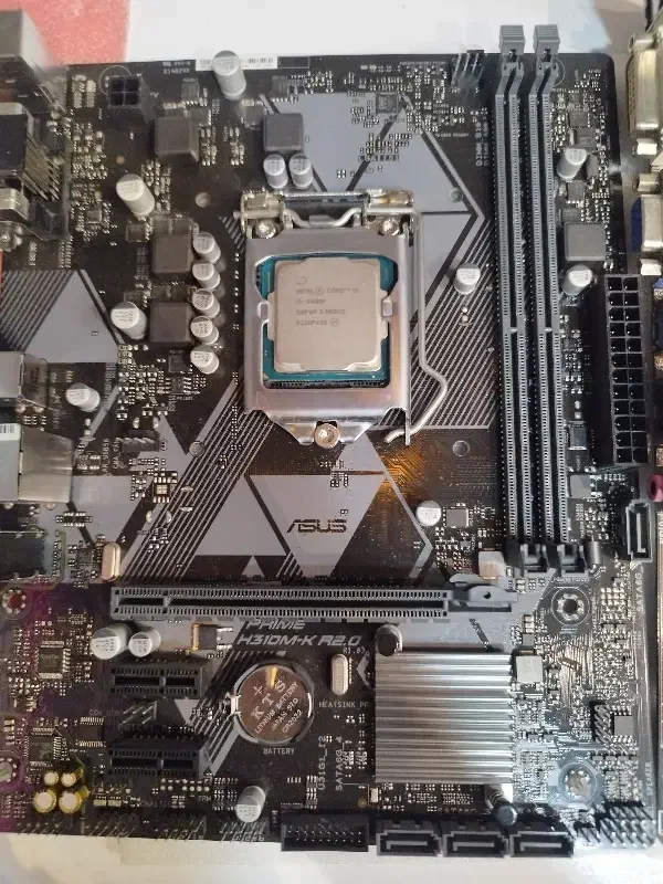 باندل مادربرد h310 و i5 9400f برای کیس گیمینگ|قطعات و لوازم جانبی رایانه|تهران, شهرک پاسداران|دیوار