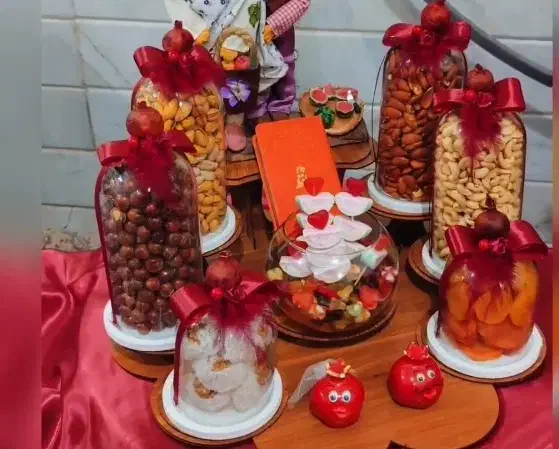 باکس آجیل شب یلدا|ظروف سرو و پذیرایی|قم, چهار مردان|دیوار