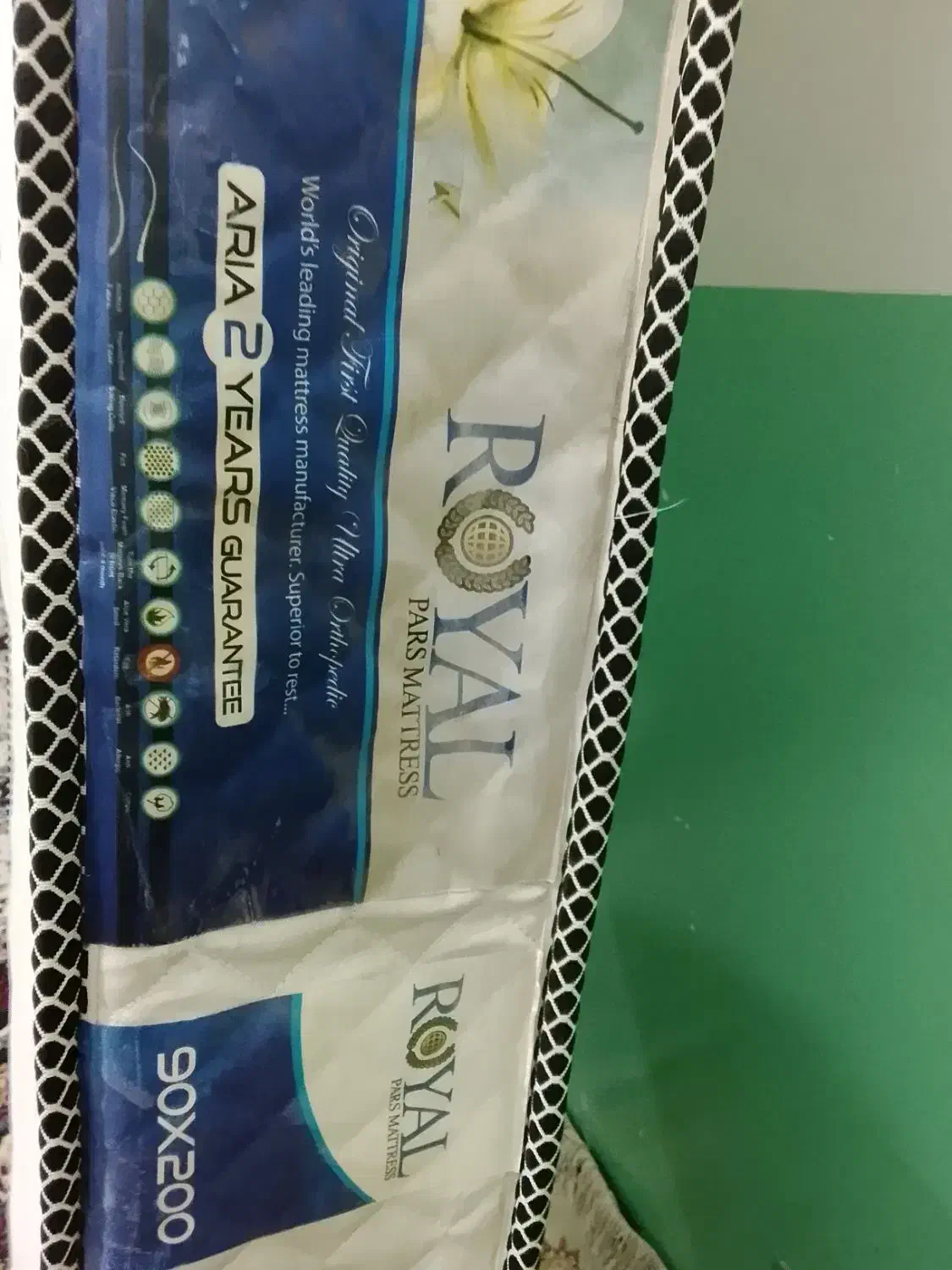 تشک طبی فنری تک‌نفره .درجم|تشک تختخواب|جم, |دیوار