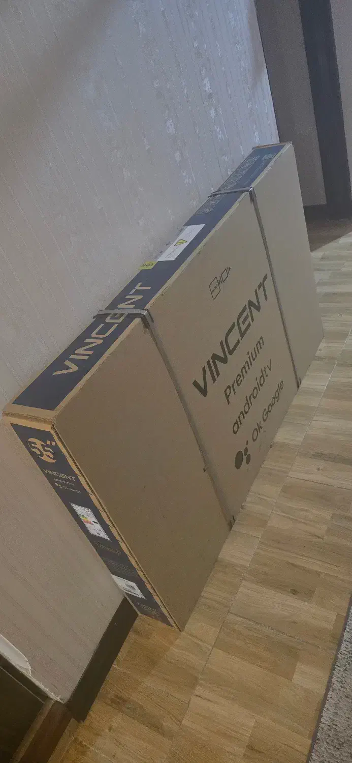 تلویزیون vincent وینسنت ۵۵ اینچ آکبند|تلویزیون و پروژکتور|محمدشهر, محمدشهر|دیوار