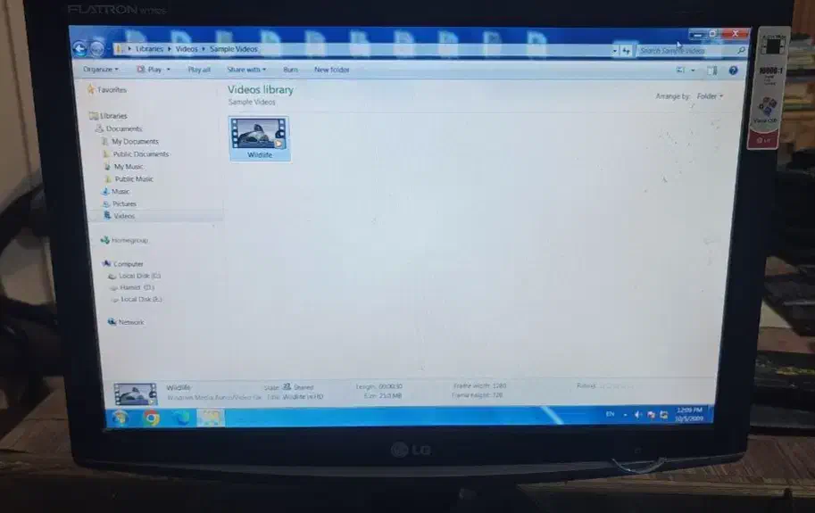 نمایشگر کامپیوتر رومیزی Monitor LG|قطعات و لوازم جانبی رایانه|کرج, شهرک اوج|دیوار