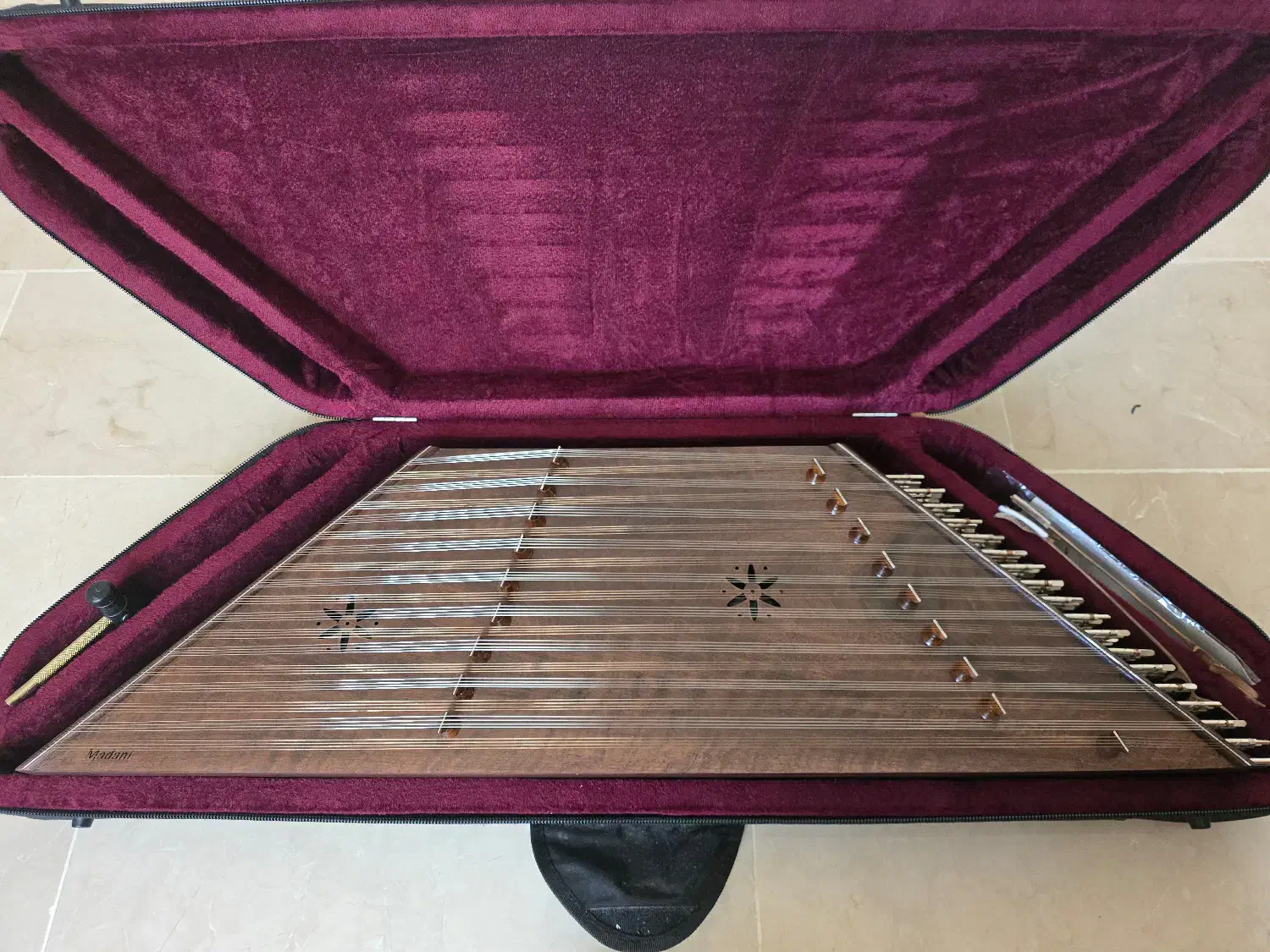 سنتور استاد عبدالرضا مدنی|سازهای سنتی|کرج, عظیمیه|دیوار