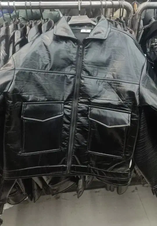 جکت چرم کابشن چرم|لباس|تهران, گمرک|دیوار