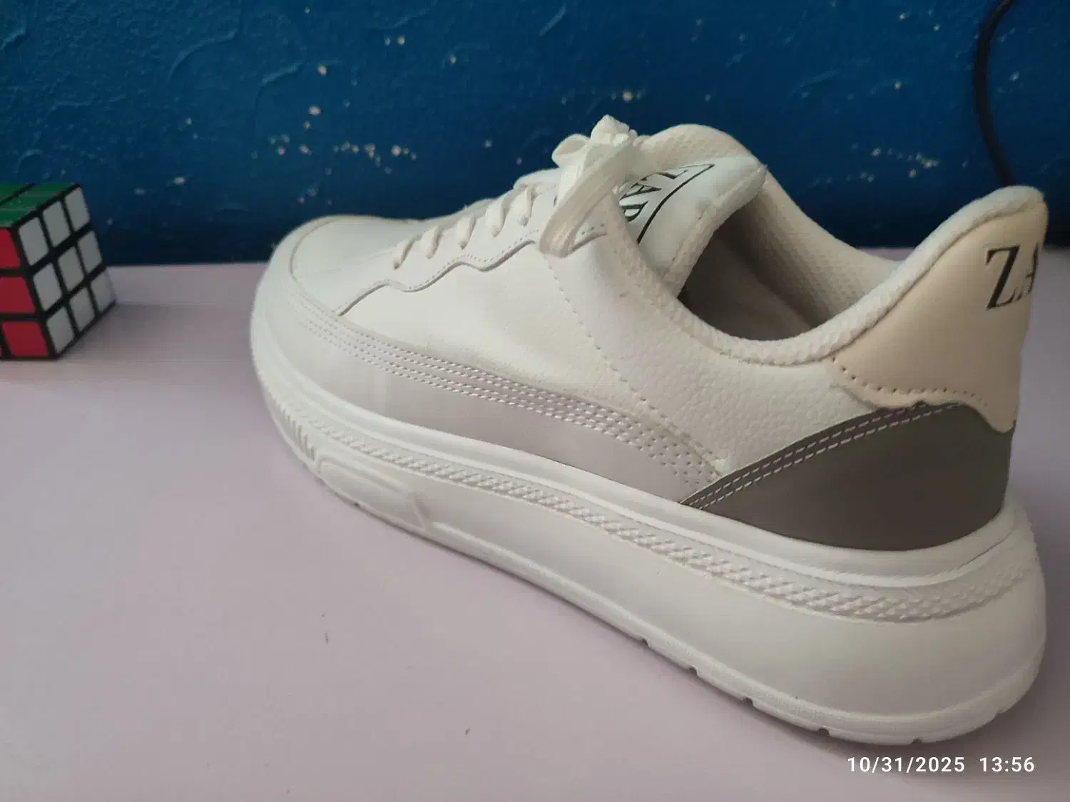 کتونی سفید سایز ۴۴|کیف، کفش، کمربند|شاهینشهر, گرگاب|دیوار