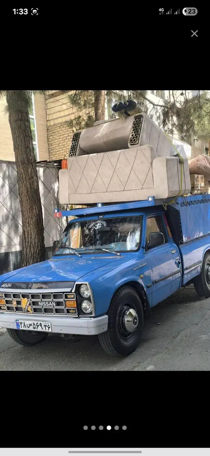 اسباب کشی باربری نیسان خاور جابه جایی اعزام کارگر|خدمات حمل و نقل|تهران, سبلان (لشگر)|دیوار