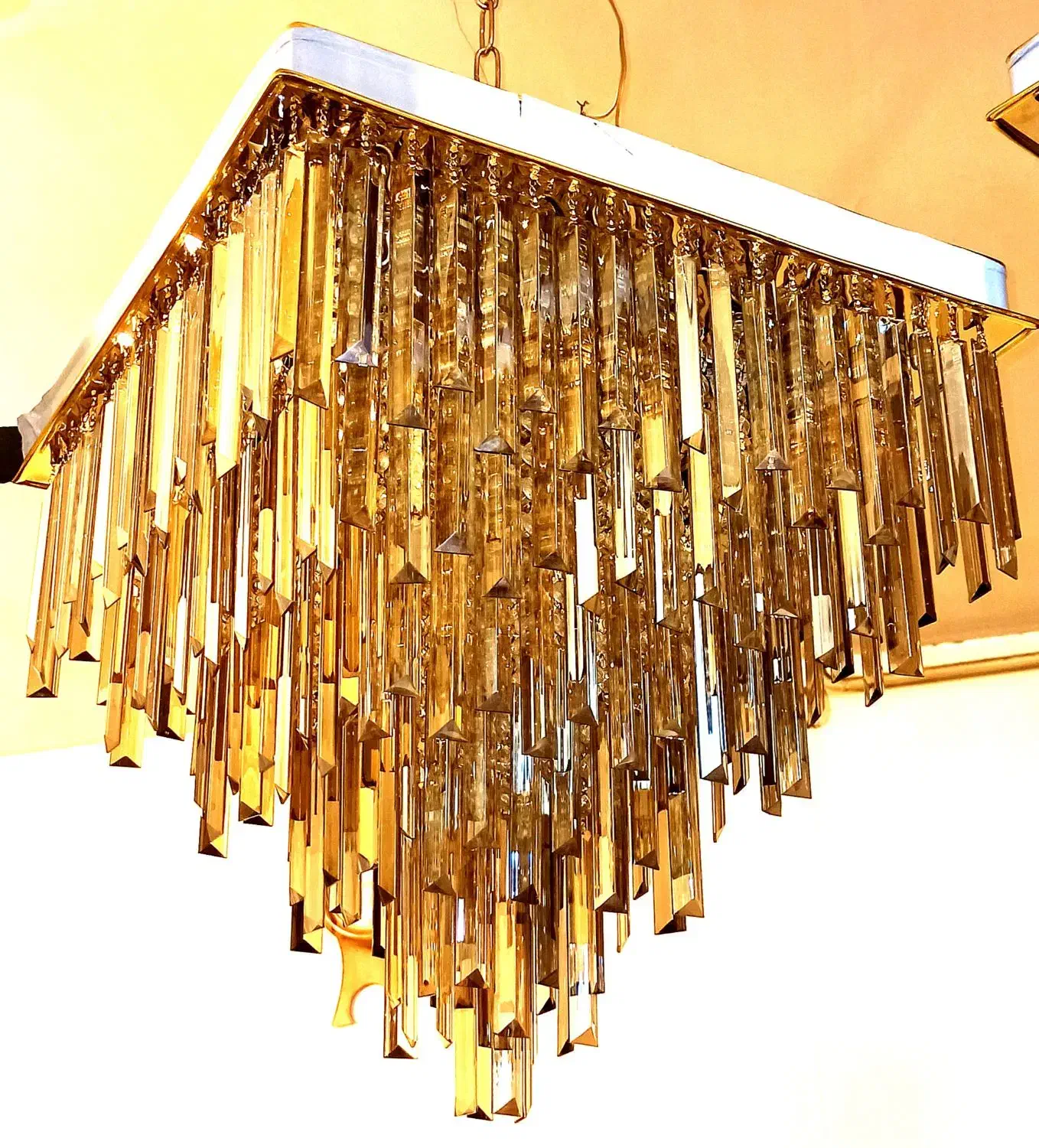 لوستر کریستالی، مدل ،آنجلا ،کد .697|لوستر و چراغ آویز|قم, نیروگاه|دیوار