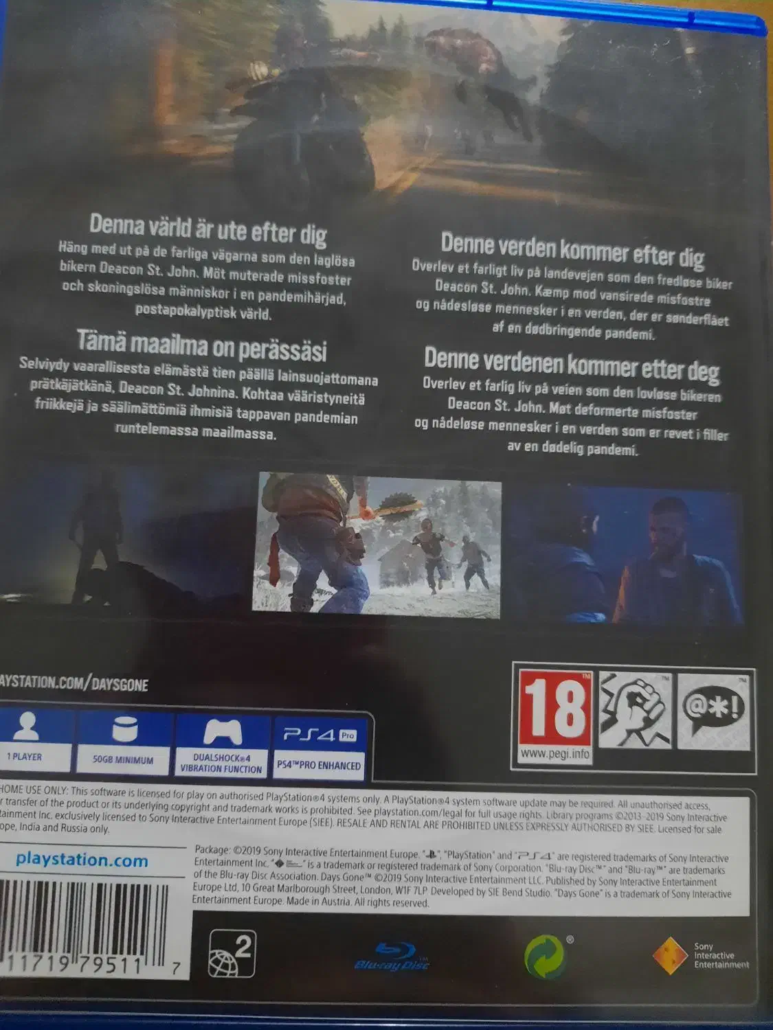 Days Gone|کنسول، بازی ویدئویی و آنلاین|بندر انزلی, معلم|دیوار