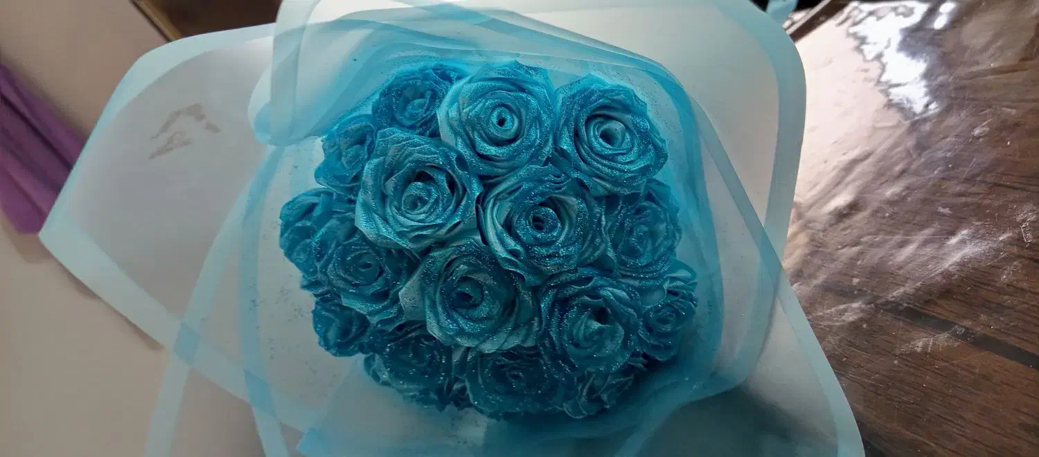 گل سرخ|گل مصنوعی|نوشهر, |دیوار