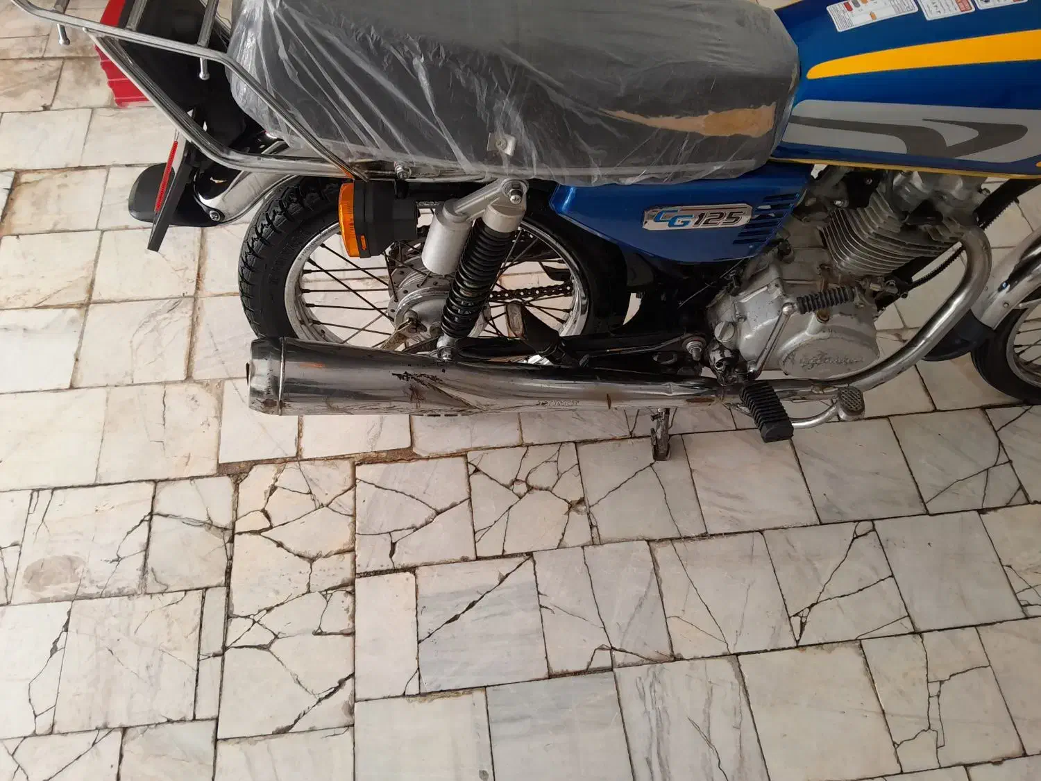 هوندا ۱۲۵ شهاب الگانس مزایده مدل ۸۹به شرط|موتورسیکلت|بوئین زهرا, |دیوار