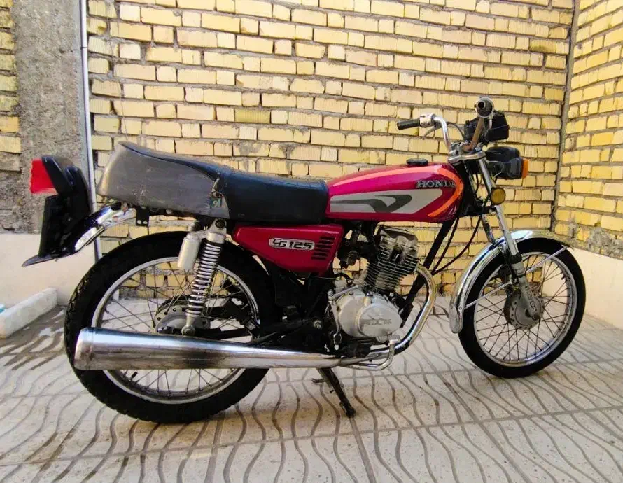 موتور هوندا۱۲۵ تمیز استثنایی|موتورسیکلت|مرودشت, ژیان|دیوار