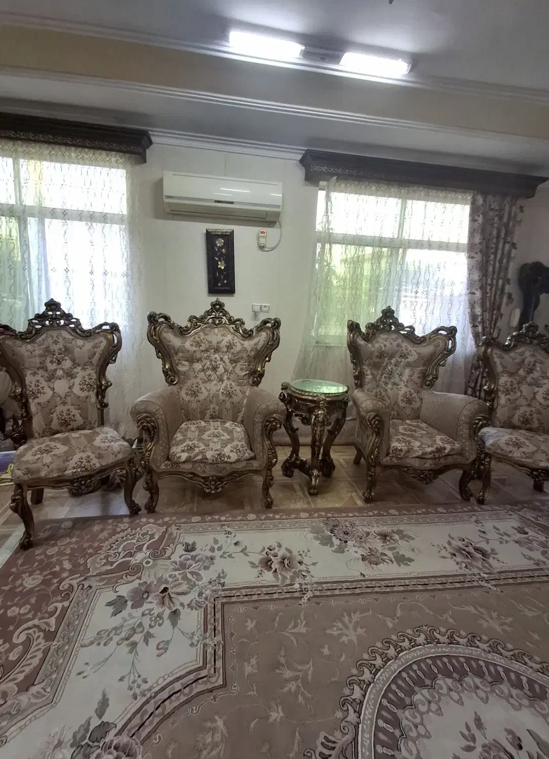 مبل سلطنتی|مبلمان خانگی و میز عسلی|خشکبیجار, |دیوار