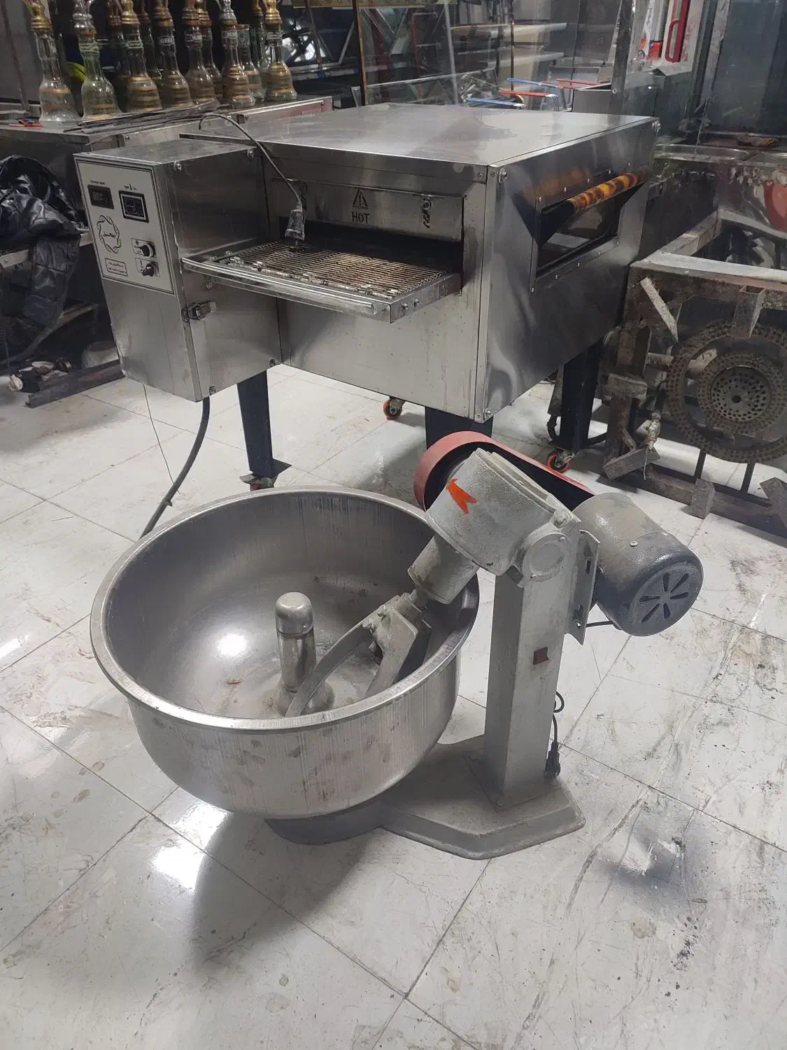 خمیر گیر 40کیلویی مشابه آکبند|کافیشاپ و رستوران|نسیمشهر, |دیوار