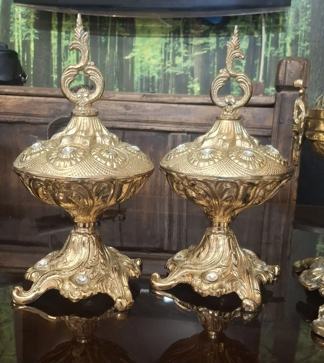 تعدادی ظرف برنجی نو|حراج|قرچک, زیبا شهر|دیوار