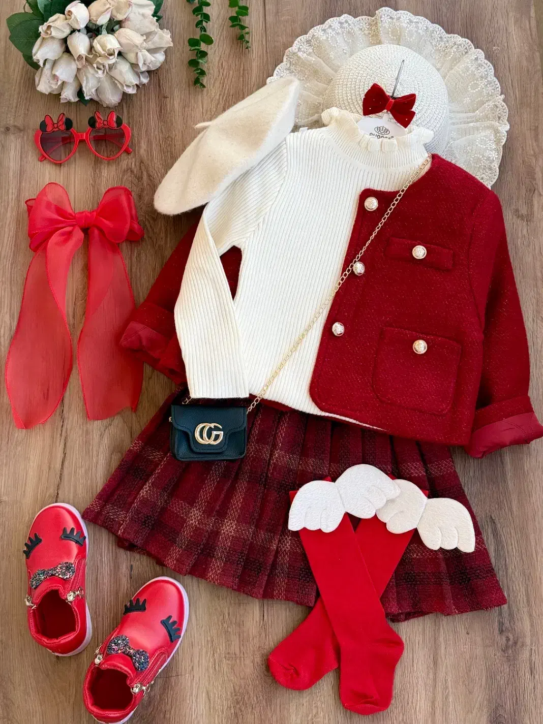 سارافون دخترانه یلدایی|کفش و لباس بچه|تهران, شهرک صدرا|دیوار