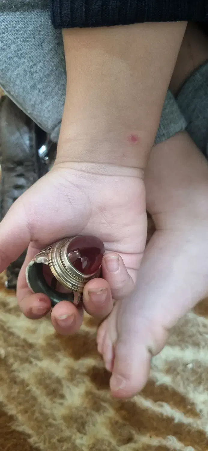 انگشتر عقیق پایه مهدی تبریز|جواهرات|کنگاور, |دیوار