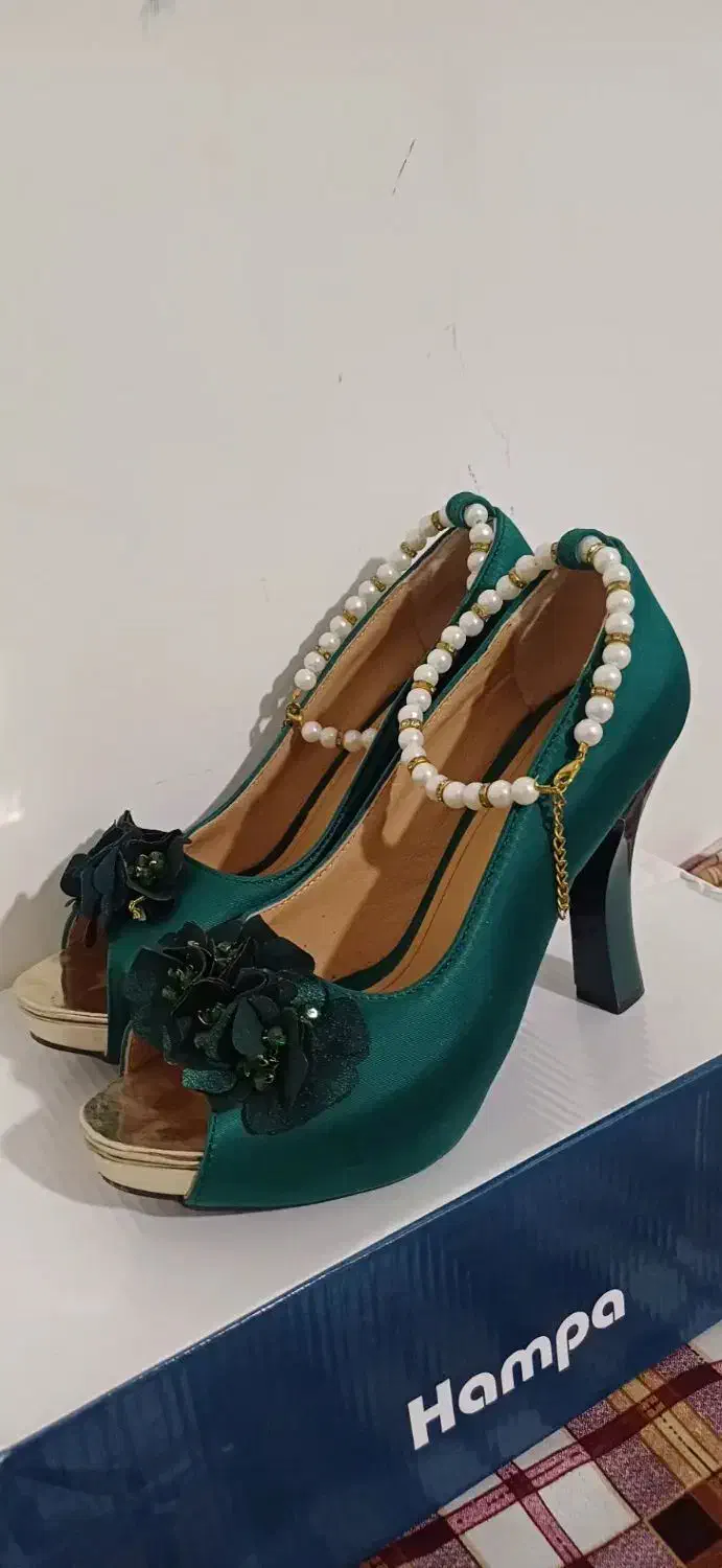 کفش مجلسی نو|کیف، کفش، کمربند|ساری, |دیوار