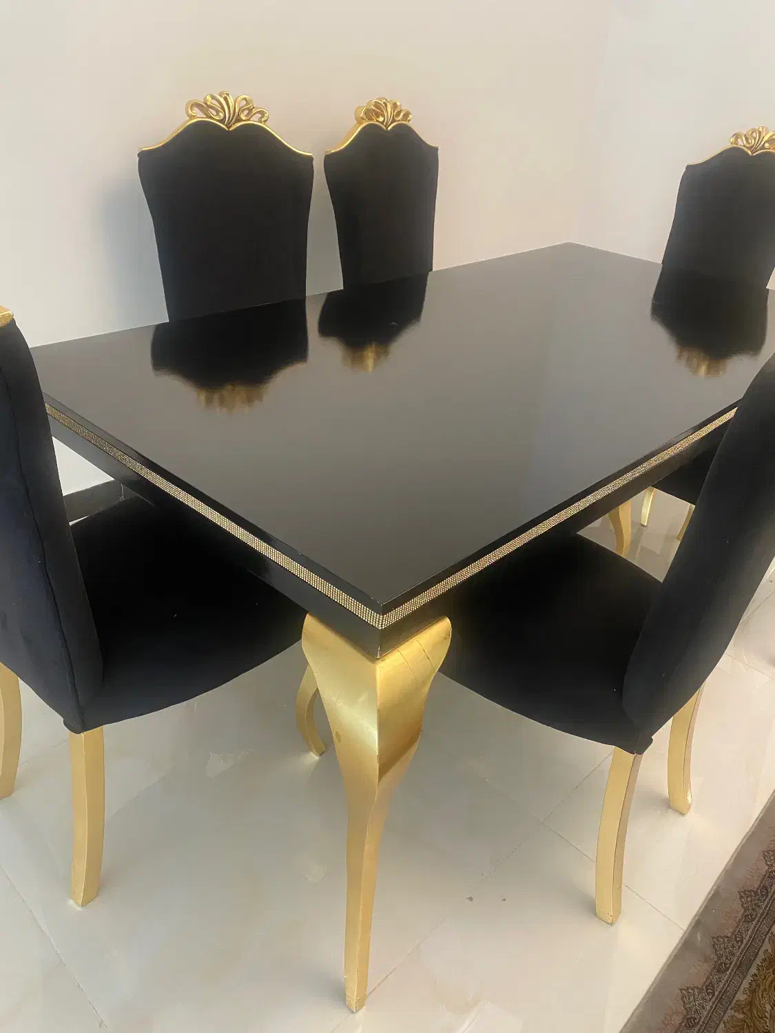 ناهار خوری ورق طلا|میز و صندلی غذاخوری|تهران, امانیه|دیوار