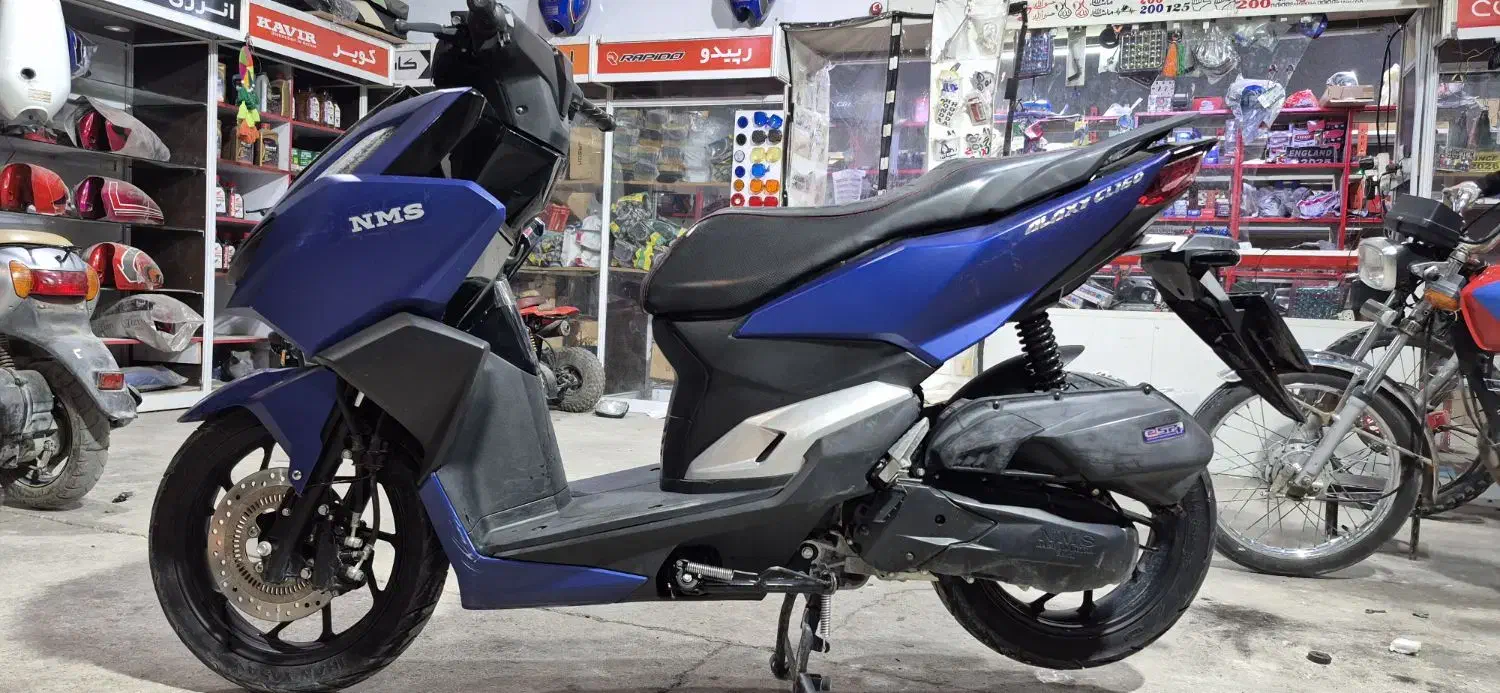 فروش موتورسیکلت اسکوتر ان ام اس160سی سی واریو مدل|موتورسیکلت|لامرد, |دیوار