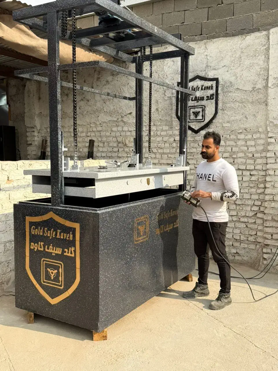 گاوصندوق آسانسوری جواهرمدلvitrinbarghi ویترین ثابت|ابزارآلات|پاکدشت, پاکدشت (مامازند)|دیوار