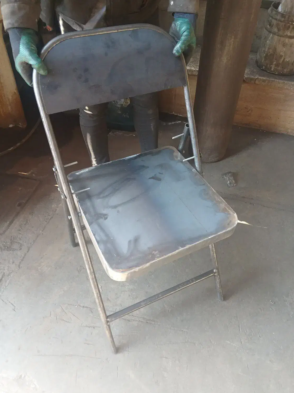 صندلی تمام فلزی ارج قدیم|صندلی و نیمکت|تهران, طیب|دیوار