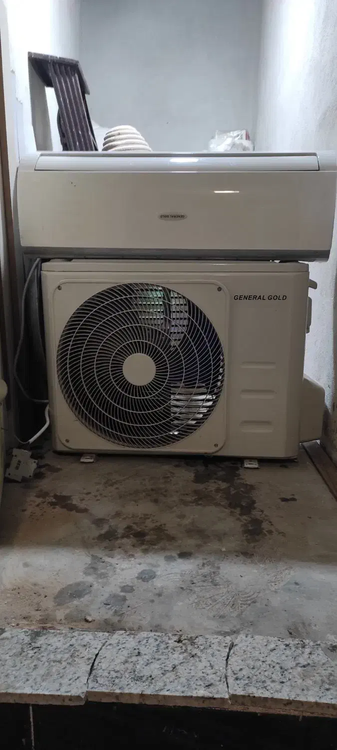 کولر گازی ۱۲۰۰۰ هزار جنرال گلد گرمایش و سرمایش|کولر گازی و فنکوئل|رشت, پارک شهر|دیوار