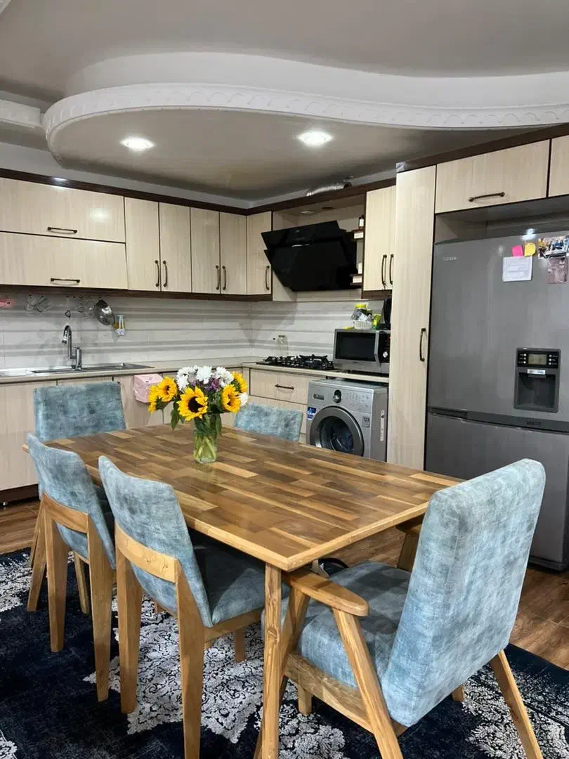 میز غذاخوری ۶ نفره|میز و صندلی غذاخوری|ایذه, |دیوار