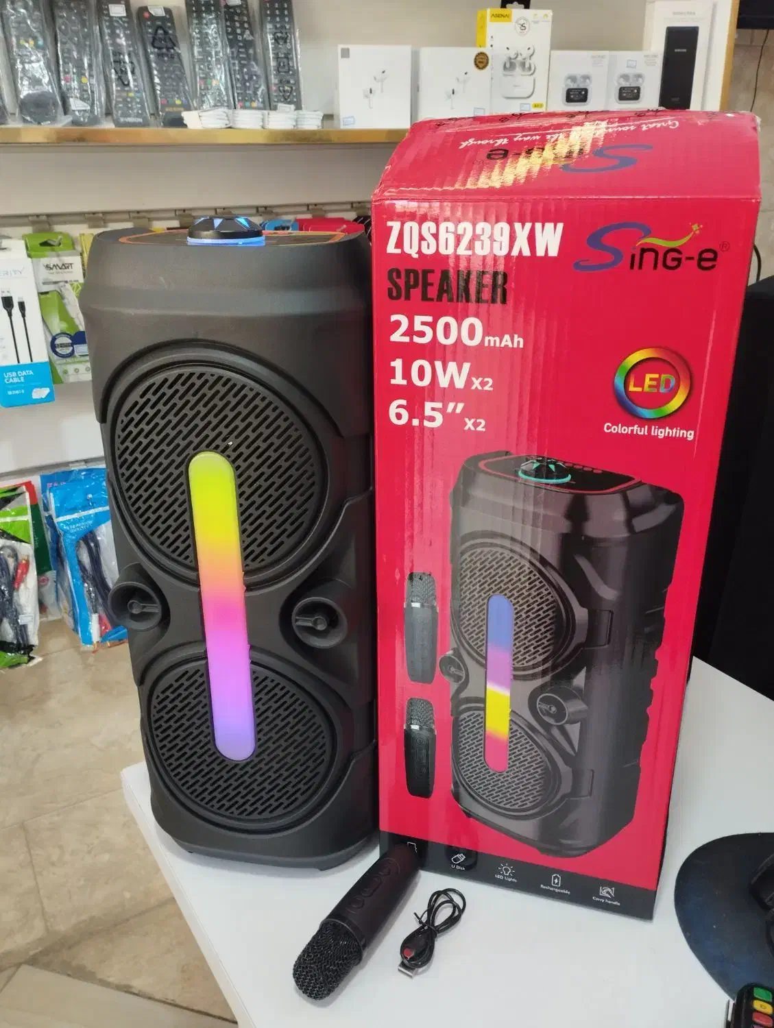 اسپیکر ZQS 6239|سیستم صوتی خانگی|مشهد, پنجتن|دیوار