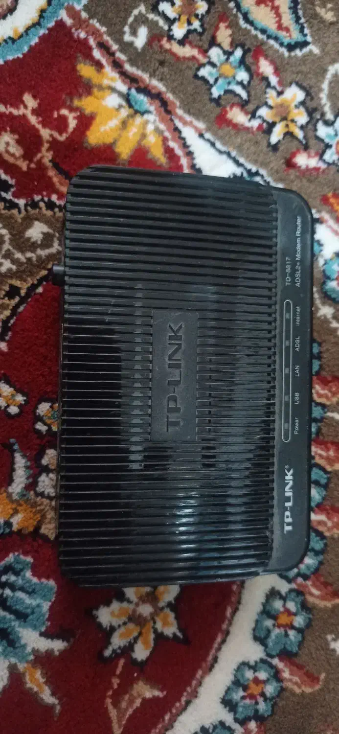 مودم اینترنت ADSL2 TP-Link td-8817|مودم و تجهیزات شبکه|لردگان, |دیوار