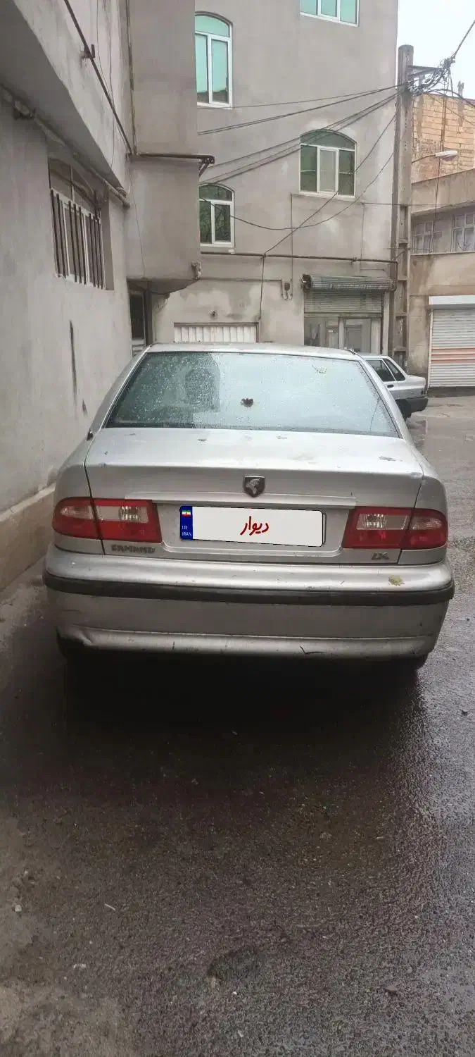 سمند نقره ای دوگانه بیرون مدل ۸۶|خودرو سواری و وانت|تبریز, |دیوار