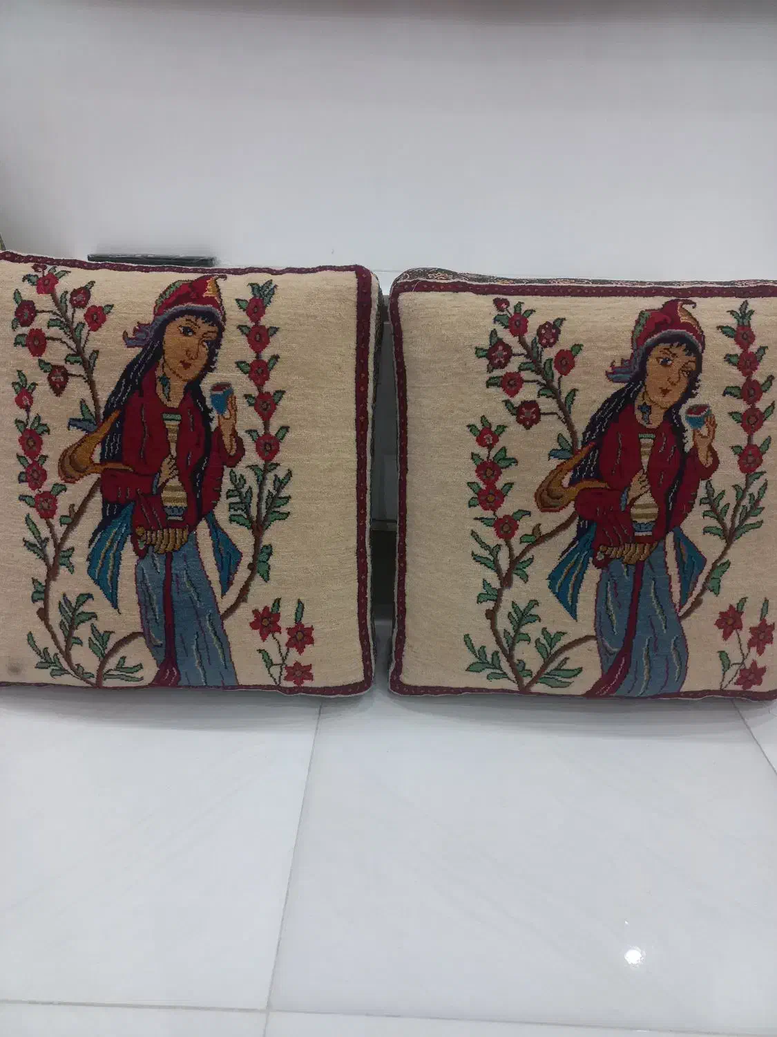 پشتی دستبافت|پشتی|اراک, |دیوار