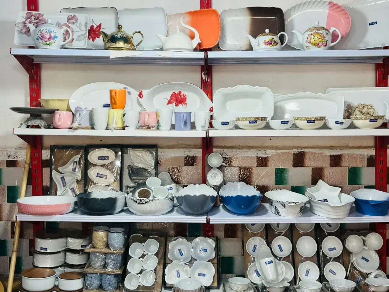 چینی|ظروف سرو و پذیرایی|ایوان, |دیوار