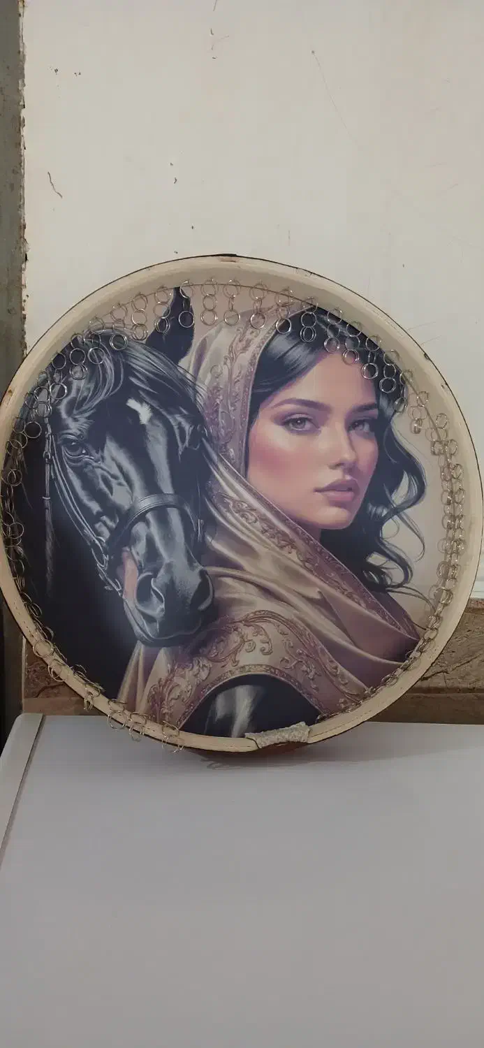 دف بزرگ|سازهای سنتی|آبادان, |دیوار